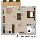 5 Sterne Fewo 70 Herrmann im Haus Nordland
